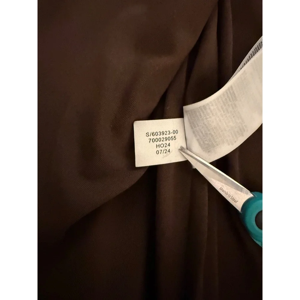 Banana Republic Sequined Evening Gown Dress Womens XL (16-18) Brown Wedding Prom